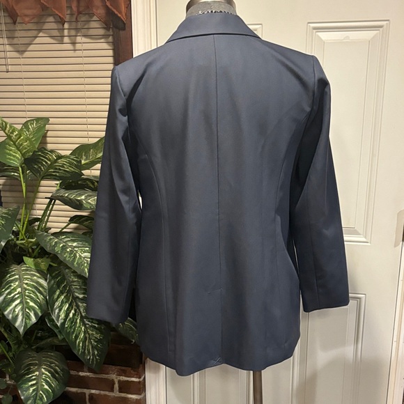 Eloquii Elegant Navy Blazer - Picture 3 of 5
